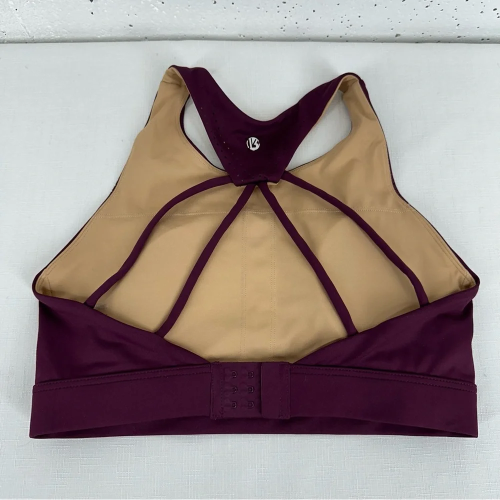 Buffbunny Women’s size Medium Maroon Spirts Bra